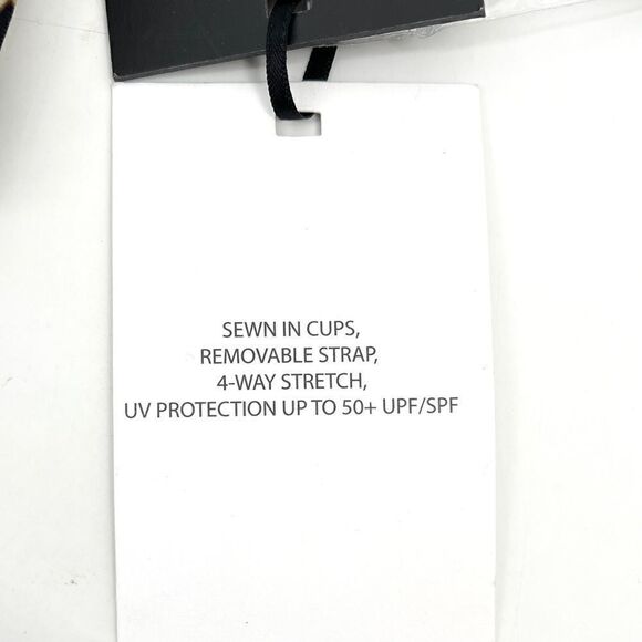 DKYN Leopard-Print Bandeau Bikini Top - Picture 6 of 6